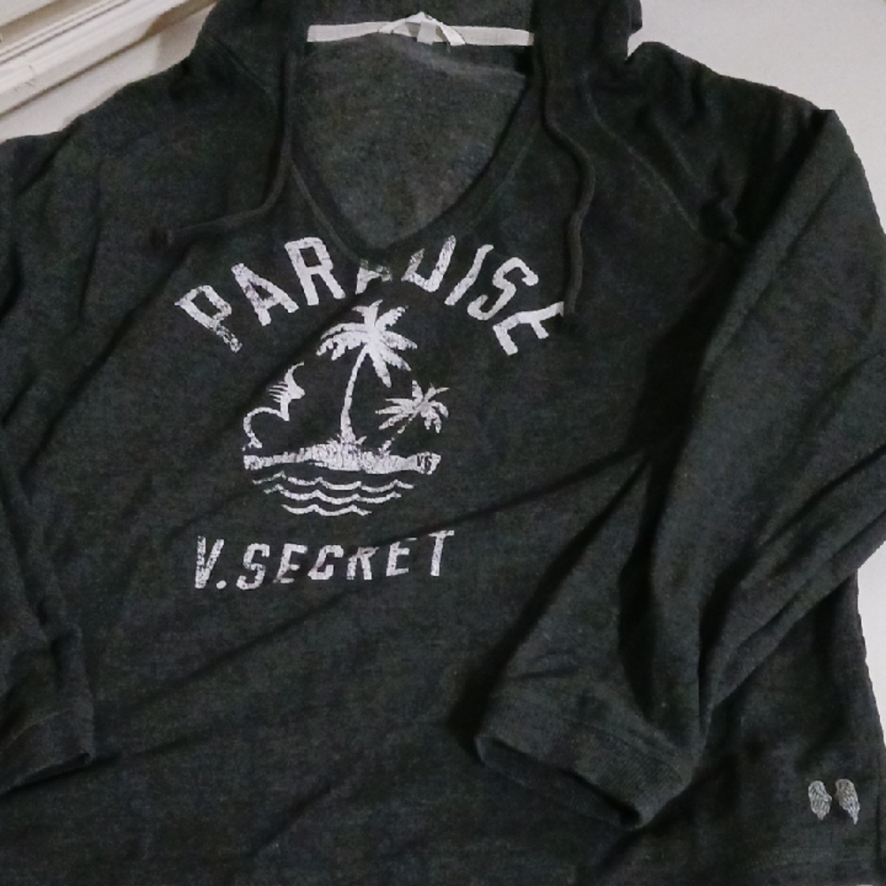 Victoria's Secret V Neck Hoodie